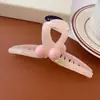 Presilha de Cabelo Coreana de Luxo Leve com Dente Único para Penteados Semi-Presos, Presilha Shark de Tamanho Grande para a Parte de Trás da Cabeça, Piranha de Cabelo de Alta Qualidade para Coques, Presilha de Cabelo em Formato de Coração para Mulheres