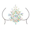 Venda Quente Transfronteiriça Adesivos de Diamante para Seios em Acrílico Adesivos Sexy para Seios Moda Europeia e Americana Balada Carnaval Adesivos Corporais Atacado