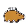 Estilo de Dibujo Animado Juguetón Capibara Insignia de Capibara Exquisito Patrón de Sandía Estanque de Loto Rana Broche de Verano Pequeño Regalo