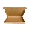 Caja Rectangular Pequeña para Avión Caja de Papel Kraft Caja Express Empaque Cartón de Empaque Logístico Listo para Impresión y Logo