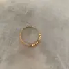 Anillo giratorio minimalista de nicho moderno, Anillo elegante de lujo ligero a la moda, Anillo para el dedo del pie del fabricante original