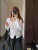 Diseño elegante y único, un conjunto de dos piezas de moda con cárdigan con capucha que estiliza la figura, novedad de principios de otoño para mujer H090809