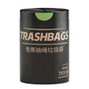Bolsas de basura Oakes negras con cordón, engrosadas y duraderas, con asas, paquete económico, tamaño grande, extragruesas, para uso en la cocina