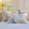 2024 Funda de Almohada Algodón Puro Funda de Almohada Toda de Algodón Funda para Relleno de Almohada del Hogar Paquete Doble Fabricante de Nantong Venta al Por Mayor Amigable para Dormir Extraíble y Lavable
