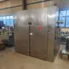 Forno de Circulação de Ar Quente Usado Equipamento de Assar Alimentos Usado Forno de Circulação Elétrico de Dupla Finalidade de 2 Portas 2 Carrinhos 2 Portas 4 Carrinhos