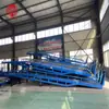 Plataforma de Carga Rampa de Contêiner Empilhadeira de Armazém Plataforma de Carga Logística de Armazenamento Carga e Descarga Manual Hidráulica Ponte de Carga Móvel