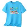 Uniformes Escolares Estampados Camisetas Infantiles 2026 Verano Uniformes de Jardín de Infancia Tops de Algodón Puro de Manga Corta Ropa para Actividades