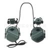 Auricular táctico de venta caliente transfronterizo montado en casco versión de reducción de ruido sin captación auricular táctico chip de quinta generación