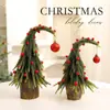 Novos Enfeites de Árvore de Natal da Amazon Decoração de Natal DIY Cotovelo Imitação Enfeites de Árvore de Natal em Vaso em Estoque
