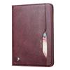 Para iPad10.2 clásico cinturón de fricción ranura para bolígrafo tarjeta cubierta plana soporte abatible Air3 2019 cubierta protectora