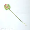 Flor Artificial Anthurium, Flor Palma da Garça de Fogo para Decoração de Casamento, Fotografia de Flores, Arranjo de Flores para Edifícios Altos, Decoração com Flores Artificiais e Paisagismo