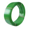 Fabricante de Huizhou Correas de Acero y Plástico para Empaque Correas de Unión Termofusible Pet Correas de Acero y Plástico Verdes Manuales para Cajas