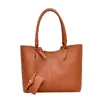 Bolso de Gran Capacidad para Mujer, Nuevo Estilo de Primavera, Bolso de Hombro Casual Simple, Textura de Alta Gama, Bolso Tote para Viajes Diarios