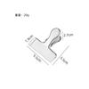 Clip de Sellado de Acero Inoxidable Clip de Sellado Fuerte 430 Clip Carpeta Clip para Billetes Clip T Clip para Alimentos Frescos a Prueba de Humedad