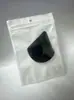 Reunindo Triângulo Pó Puff Alta Densidade Veludo Curto Livelvet Pó Seco Puff Pó Pó Fixo Maquiagem Dupla Face Super Macia Almofada de Ar