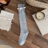 Calcetines de Algodón Estilo Zapato para Mujer Primavera Otoño Lolita Dobladillo con Lazo Calcetines Abullonados Otoño Invierno Doble Aguja Calientes Estilo Ballet Calcetines Largos