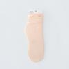 Calcetines apilados de primavera y verano para mujer, de terciopelo vintage de color liso, de moda, estilo coreano, para mujer
