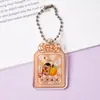 Llavero Colgante de Acrílico Inspirador de Caricatura de Capibara, Colgante para Ropa, Mochila, Joyería DIY