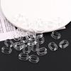 19*14mm Corrente Transparente Colorida em Forma de U Anel Aberto para Corrente Chaveiro DIY Pingente para Copo Acessórios de Joias