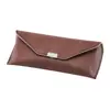 Estuche de Cuero para Gafas Estilo Cajón Bolsa de Almacenamiento de Gafas de Sol de Alta Gama Estuche Cuadrado Portátil para Gafas Caja de Almacenamiento