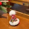 Combinación de accesorios para el cabello de Navidad dulce niña horquilla rota clip de borde horquilla de dibujos animados estudiante lindo clip para flequillo tocado