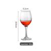 Taça de vidro criativa para uso doméstico, grande e pequena, taça de champanhe para vinho, coquetel, taça de conhaque, taça de vinho tinto