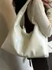Bolsa feminina de grande capacidade 2026 nova outono e inverno para o dia a dia textura vintage ombro único axila tote bolsa balde