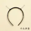 Amor DIY Accesorios para el Cabello Accesorios Aros de Plástico para el Cabello Aros Dentados para la Cabeza Accesorios Pasadores de Resorte Semi-Terminados Venta al por Mayor