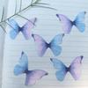 Mariposa de Tul de Capa Sencilla de 5 cm Soñadora Antigua Accesorios DIY Mariposa Tocado Horquilla Material Accesorios de Ropa
