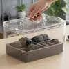 Caja a Prueba de Humedad para Cámara, Caja de Almacenamiento para Lentes, Caja de Almacenamiento Transparente para Cámaras SLR, Caja de Almacenamiento Sellada de Plástico de Gran Capacidad para Equipos Electrónicos