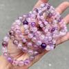 Jingdong joias pulseira de ametista natural cristal transparente roxo grosso meninas requintado moda Joker joias atacado
