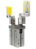 Accesorios para Brazo Robótico Pinza Carrera Ajustable Portabrocas Cilindro Dispositivo Neumático Dedo Pinza Paralela EP-16-KTG
