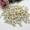 Cuentas redondas de cerámica de 6 mm, cuentas de hielo con forma de gota de agua y grietas, accesorios de joyería para bricolaje, cuentas sueltas, pulseras y collares, paquete de material con cuentas de cola.