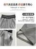 Pantalones de chándal grises oscuros a rayas para mujer, nueva colección otoño/invierno 2026, de cintura alta, adelgazantes, fluidos, casuales, de pierna ancha y atléticos