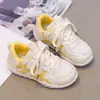 Tenis infantiles de suela suave, nuevos estilos de otoño, zapatos modernos y casuales para niñas de 6 a 12 años, ligeros y antideslizantes