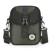 Bolsa para Hombre Transfronteriza Nuevo Estilo Bolso de Hombro Ligero Bolso Cruzado Tendencia Transfronteriza Bolso de Tela Oxford Bolso de Hombro Negro para Hombre