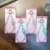 Cadena de Teléfono con Cuentas de Conejo Llavero Colgante para Bolso de Mejor Amiga Llavero Acrílico Decoración para Funda de Teléfono Pequeño Regalo