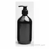 Botella de Plástico con Bomba de Presión de 500ml para Loción, Cuello Fino de 28mm, Botella Vacía de Champú para DIY, Material de Empaque Cosmético de Plástico PET