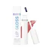 Brillo Labial Peel-Off, Desarrollo de Color Natural, Nutre los Labios, Suave y Fácil de Colorear, Brillo Labial Diario Portátil Brillante