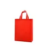 Bolsas de tela no tejida personalizadas con logo para promoción y publicidad corporativa, bolsas de compras ecológicas laminadas hechas a medida