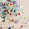 8mm Estrela de Cinco Pontas Esmaltada Cor Degradê Contas Soltas Contas Artesanais Pulseira Colar Grampo Acessórios para Joias Atacado