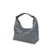 Nova Bolsa de Lancheira Tecida de Couro Genuíno da Moda Bolsa Feminina Bolsa de Almoço de Couro Genuíno Bolsa de Axila Bolsa de Mão Bolsa Tecida Matelassê