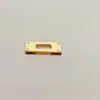 Tamaño pequeño Herrajes Metálicos Bolso de Platino Hebilla de Cierre Cuadrado Cierre de Giro Placa de Cierre Bolso Kelly Manija de Cierre Hebilla Giratoria Hebilla Doble D