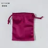 Bolsa de Joyería Lista para Usar Bolsa para Guardar Abalorios de Joyería Bolsa de Terciopelo con Cordón Bolsa de Terciopelo para Joyería Empaque