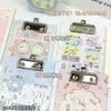 Bloc de Notas Adhesivas Estilo Portapapeles A6 de Dibujos Animados Colección Página de Color Bloc de Papel Fotográfico Bloc de Notas Portátil para Recordatorios