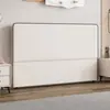 Cabecero de Cuero Suave Independiente Estilo Francés, Modelo Nuevo de Moda, Cabecero de Cama Individual/Doble de Madera Maciza