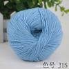 Al por mayor bebé 8 hebras bola de algodón hecho a mano accesorios para el cabello diy muñeca ganchillo tejido suéter de bebé hilo de ganchillo de algodón de ocho hebras