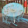 Novo Estilo Chinês Guarda-chuva de Seda Antigo Borla Fita Dinastia Han Sessão de Fotos Acessórios de Guarda-chuva de Papel de Óleo Feminino Clássico Qipao Guarda-chuva para Fotografia