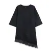 Camisas de Encaje Transfronterizas Europeas y Americanas Estilo Nuevo al por Mayor, Patchwork Elegante al por Mayor, Moda para Amazon