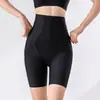 Calça Modeladora Pós-Parto Preta de Tecido Elástico com Zíper na Cintura Alta, Afina a Cintura e Esconde a Barriga, Levanta o Bumbum para Mulheres, Original de Fábrica OEM Personalizada